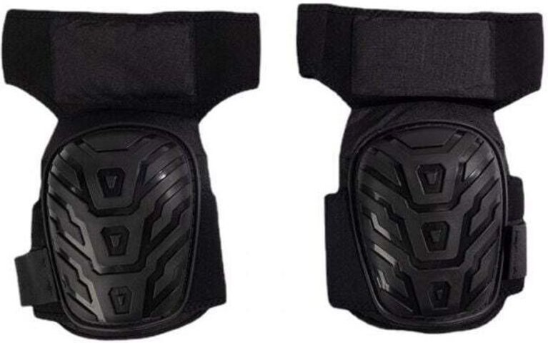 2X Gel-Knieschoner, Fliesenleger-Knieschoner, Knieschutz, Boden, Garten, stufenlos verstellbare Knieschoner