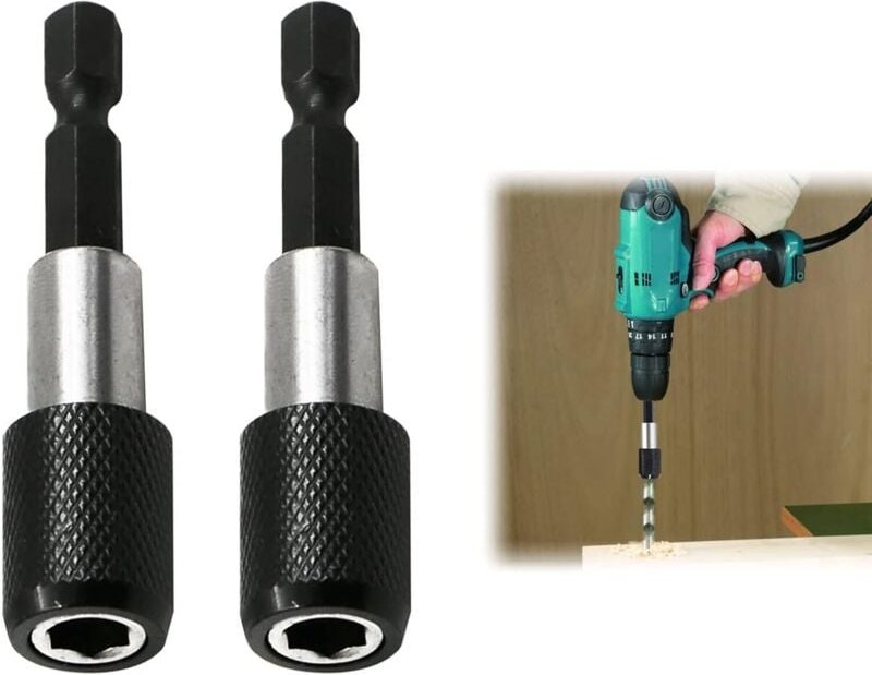 Dpzo - Magnetischer Bithalter, Schlagschrauber-Bithalter, Sechskantschaft. Magnetischer Schraubendreher-Bithalter,