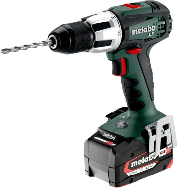 Metabo - Akku-Schlagbohrschrauber sb 18 lt (602103500) x 145 18V 2x4Ah Li-Ion + asc 55