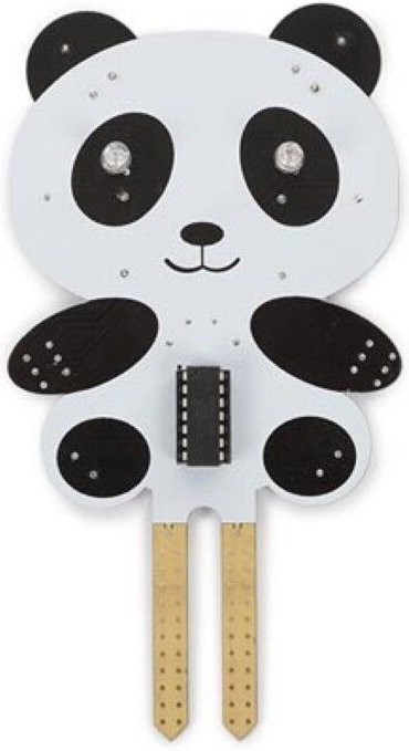 Whadda Lötbausatz, Feuchtigkeitsmesser, für innen, Pflanzen-Überwacher Panda