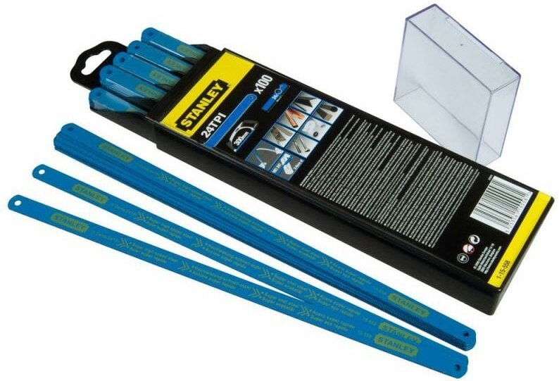 Zubehör - Metallsägeblatt 24 tpi, Länge 30 cm, 100 Stk. 1-15-558 - Stanley