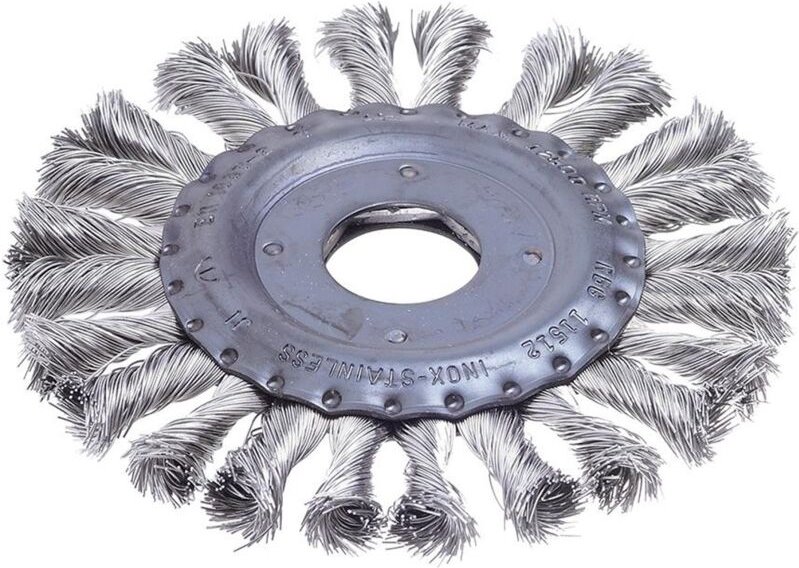 Rundbürste Rostfrei 125 mm gezopft - Forum