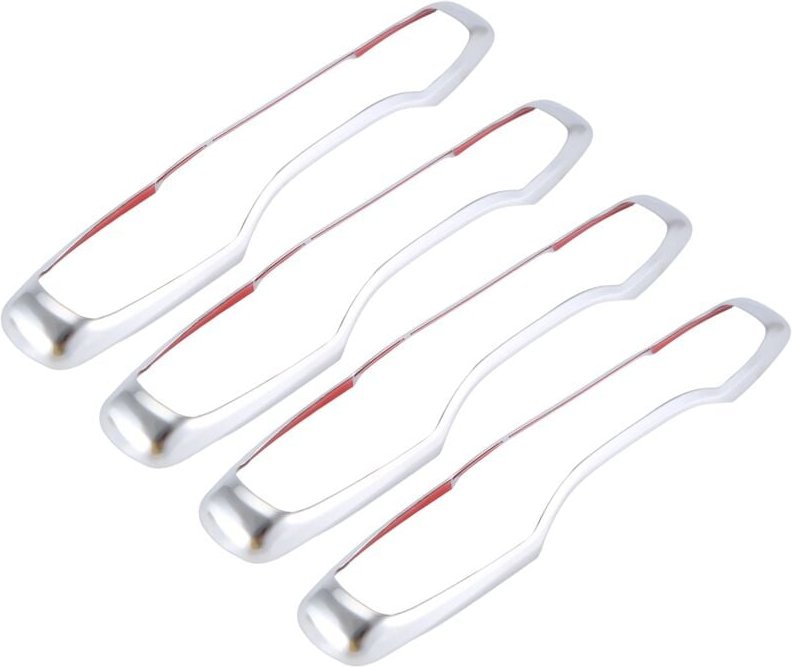 4-teilige Autotürgriff-Zierdekoration ist geeignet für XC60 XC90 S90 V90 2018 2019 2020 Chromzubehör