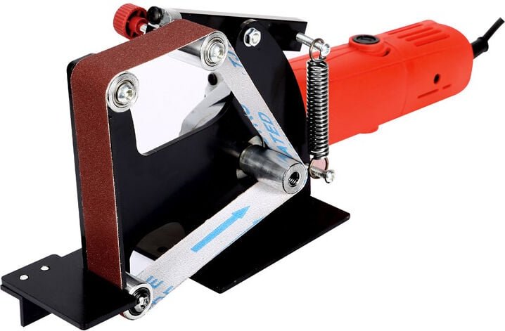 Ej.life - Schleifband-Adapter-Set für Heimwerkerarbeiten. Wechseln Sie den Winkelschleifer in Einen Bandschleifer, Zum P...