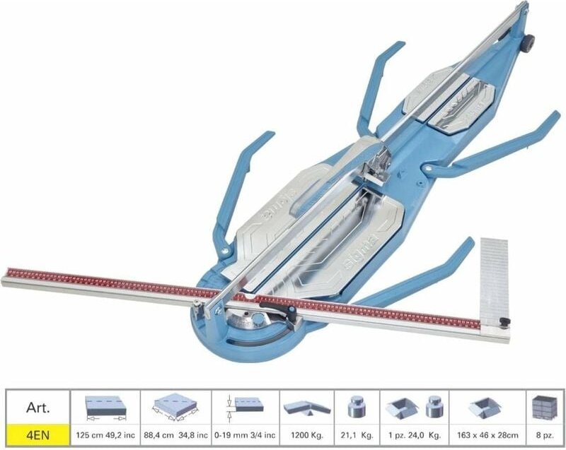 Sigma - fliesenschneider 4EN series 4 nex manual 125 cm schnittlange