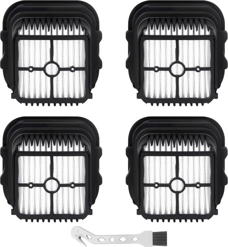 4er-Set HEPA-Filter für JONR ED12 Pro Max kabellosen 2-in-1 Staubsaugerbesen Zubehör