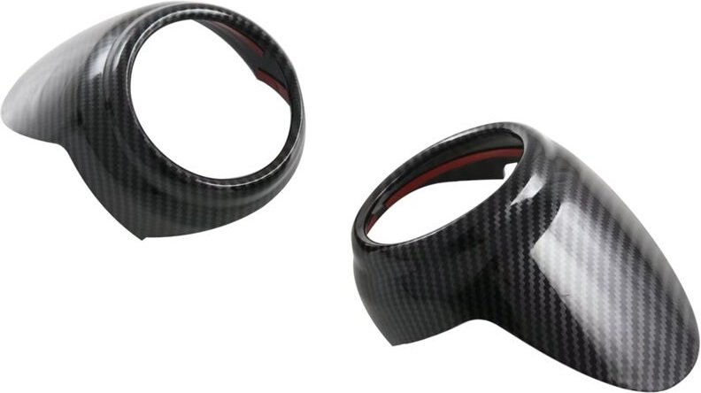 Tlily - Für mg zs 2024 Auto Armaturenbrett Seite Air Vent Outlet Abdeckung Trim Innen Zubehör Carbon Faser lhd