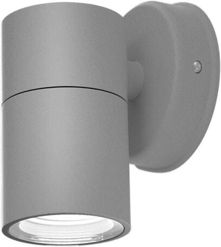 Becala außenwandleuchte 1xgu10 grau ip44 11,3x7,3x11,3 cm