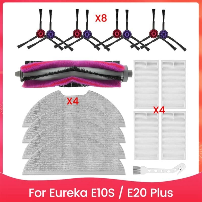 Zubehör-Kit Ersatz für Roboter-Staubsaugerteile