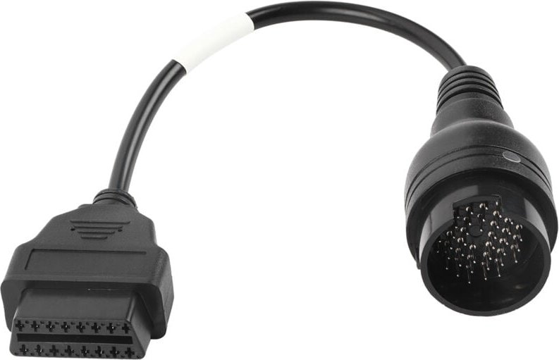 Thumbnail - Jeffergarden - Diagnosekabel, flexibles, verschleißfestes schwarzes ABS-stabiles Adapterkabel für Autowerkzeug