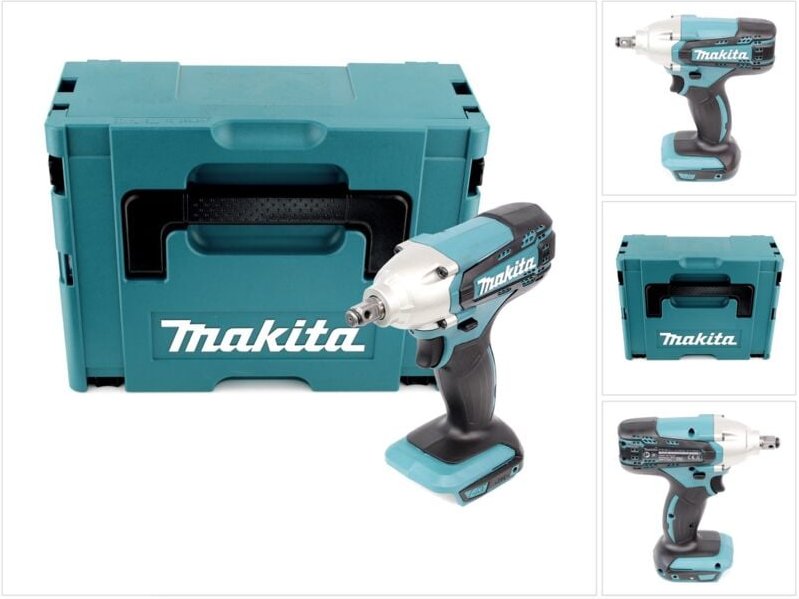 Dtw 190 zj Akku Schlagschrauber 18V 190 Nm Solo im Makpac - ohne Akku und Ladegerät - Makita