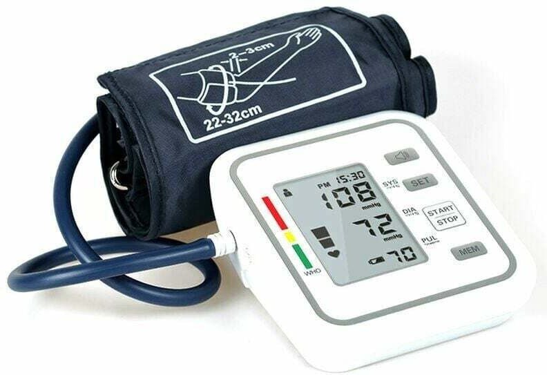 Automatisches elektronisches Blutdruckmessgerät für den Oberarm mit großem LCD-Display, intelligentem digitalem Blutdruc...