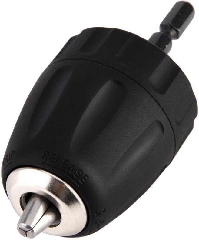 0,8-10 mm 3/8"-24UNF Schnellspannbohrfutter mit 1/4" Innensechskanthalter Bohrzubehör