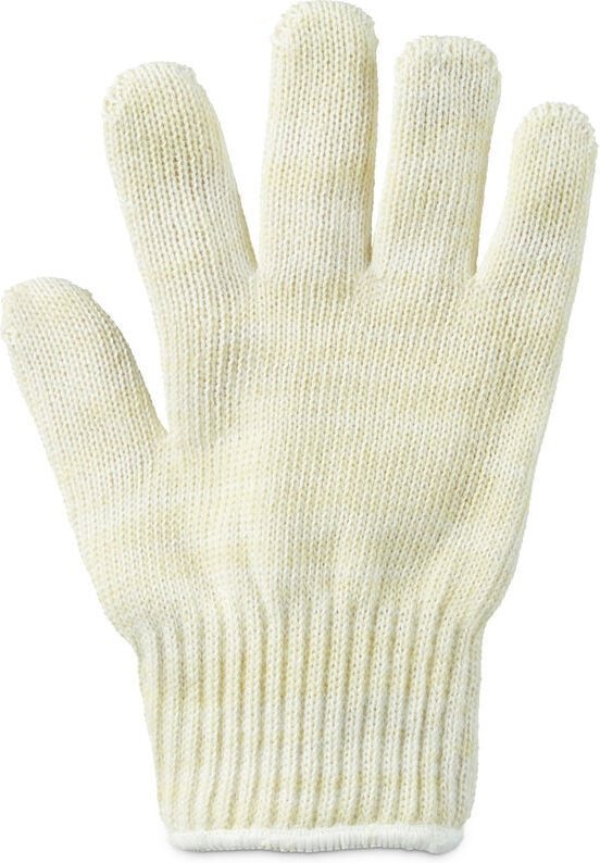 Gabrielle - Anti-Hitze-Handschuh, Backofen, Kamin, hitzebeständig bis 300°C, Universalgröße, beige
