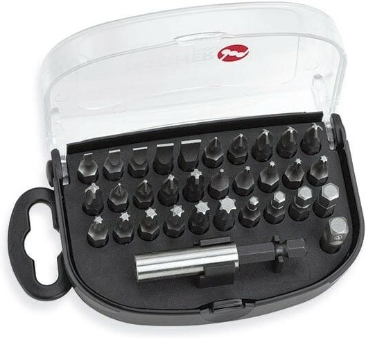 Koffer mit Schrauberbits, 32 Stück Dogher 438-001