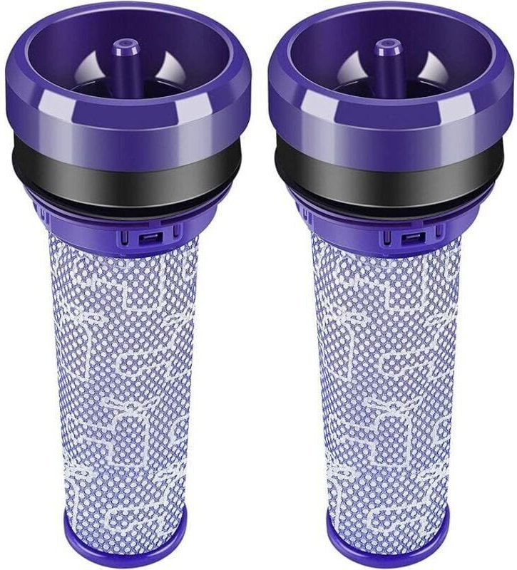 Vormotorfilter für Dyson Staubsauger DC33c, DC37, DC33, DC39, DC28C und DC53. Ersatzteil 92341301 (2 Stück) - KZQ