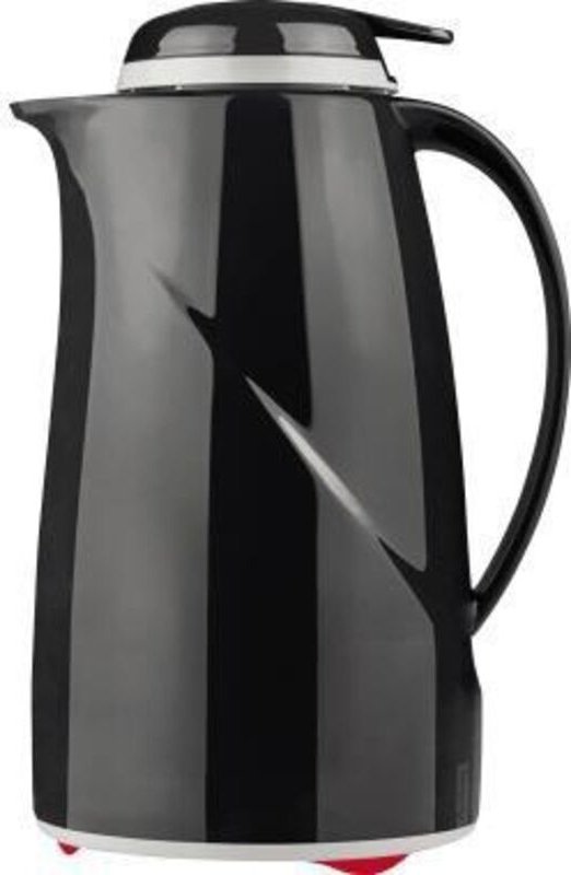 Helios Preisser - Isolierkanne Wave Push 1l Kunststoff schwarz Wave Push 1l Kunststoff schwarz