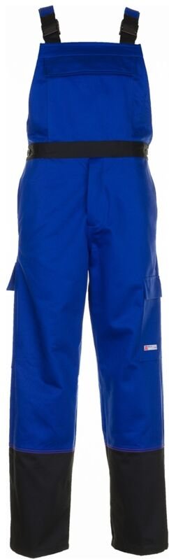 Weld Shield Latzhose 5531 kornblau/schwarz, Gr. 58 - Planam