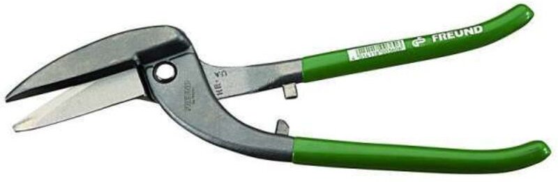 FREUND Tafelblechschere/Pelikan-Schere links tauchisoliert, HRC 56 (rot) S1231300