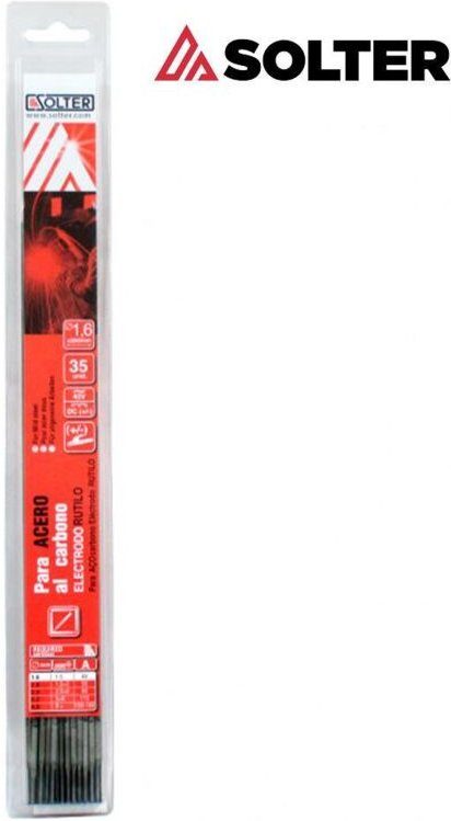 Solter - Rutilelektrode für Kohlenstoffstahl 2,5 mm (Blister 30 Einheiten)