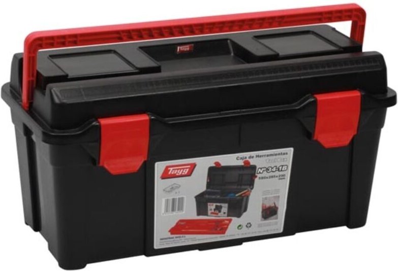 Tayg Werkzeugkasten mit Ablage, 580x285x290 mm, 47,9 l