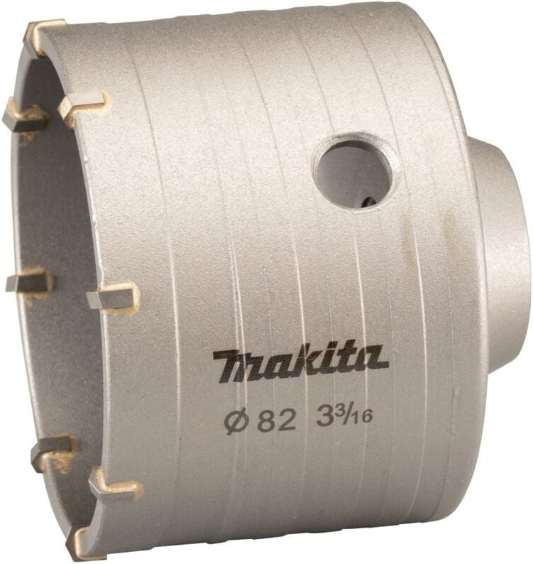 Makita HM Hohlbohrkrone Ø 82 mm, 50 mm, 8 Zähne