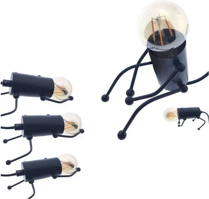 Barcelona Led - Gelenk-Puppen-Tischleuchte 'doll' - E27