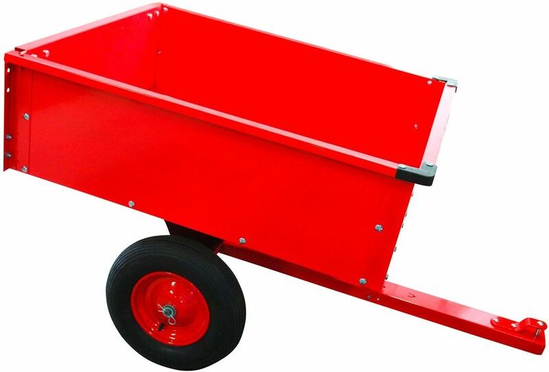 Dema - Transportanhänger Anhänger kippbar Rasentraktor Aufsitzmäher Quad Kippanhänger