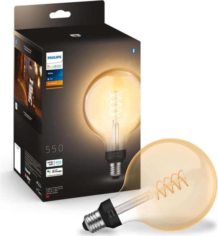Thumbnail - Led-glühbirne g125 philips hue 7w e27 2100k - 34302300