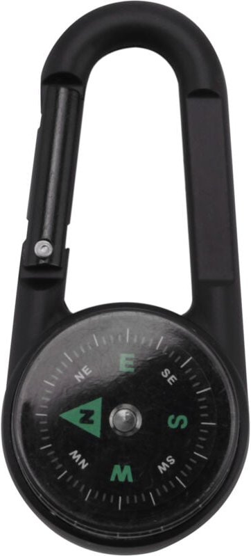 Tlily - r) Multifunktionaler Mini-Kompass + Thermometer Schlüsselanhänger in 1