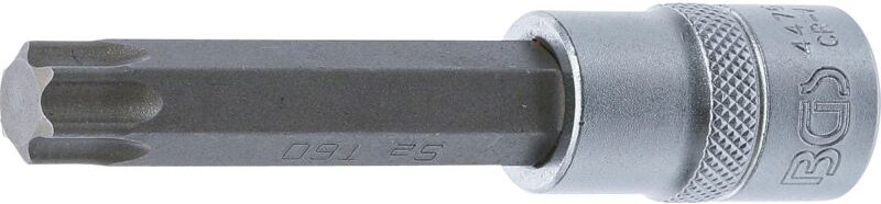 Bgs Technic - Bit-Einsatz Länge 100 mm Antrieb Innenvierkant 12,5 mm (1/2') T-Profil (für Torx) T60