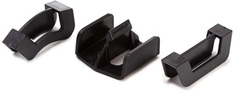 Verbindungsstücke für die sichtlagerbox OMSB25(Y) - schwarz