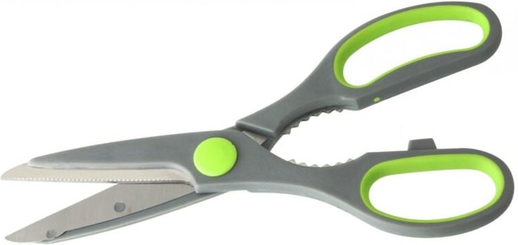 Thumbnail - FACKELMANN Schere mit Flaschenöffner 21cm Nirosta