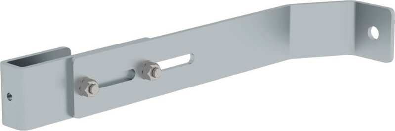 Munk - Günzburger Steigtechnik Wandhalter verstellbar Stahl verzinkt 280 - 330 mm für Schachtleitern - 060023
