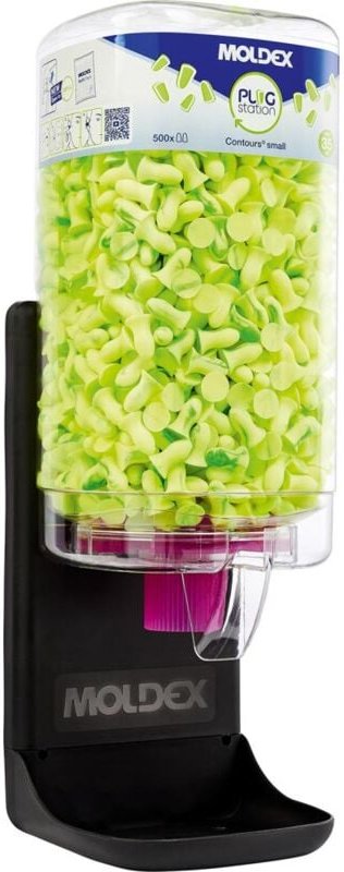 Moldex Einwegstöpsel Contours small in PlugStation, groß SNR 35 dB