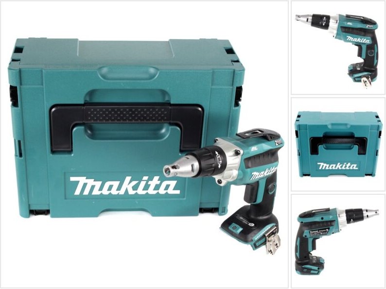Dfs 250 zj Akku Trockenbauschrauber 18 v Brushless + Makpac - ohne Akku, ohne Ladegerät - Makita