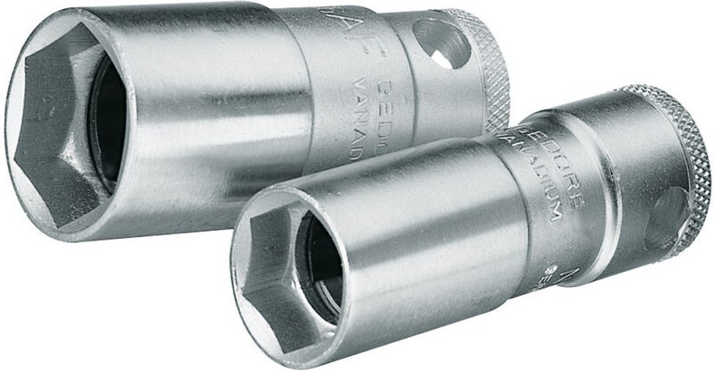 54 Zündkerzeneinsatz mit Haltefeder 16 mm 1/2'