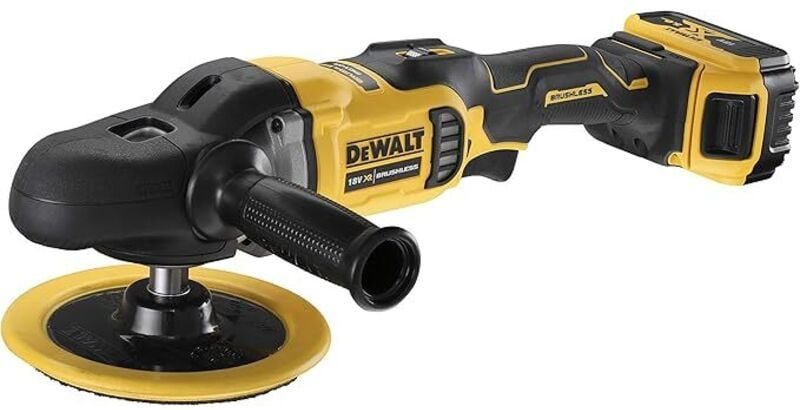 Dewalt - DCM849P2 Akku Poliermaschine 18V 5Ah Ø180mm bürstenlos 2 Akkus & Tasche