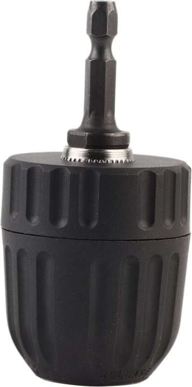 Ineasicer - 3/8-24UNF Schnellwechsel-Bohrfutter-Adapter, 0,8-10 mm Kapazität, mit 1/4 Zoll Sechskantschaft