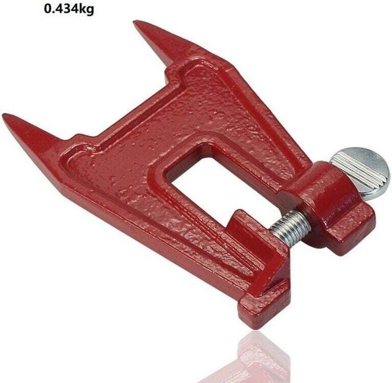 Kettensägen-Sortierschraubstock, kleiner tragbarer Kettensägen-Sortierschraubstock, leichter und kompakter Schärfschraub...