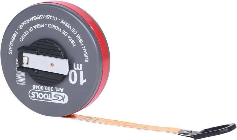 Kapselbandmaß mit Kunststoffband, 10m