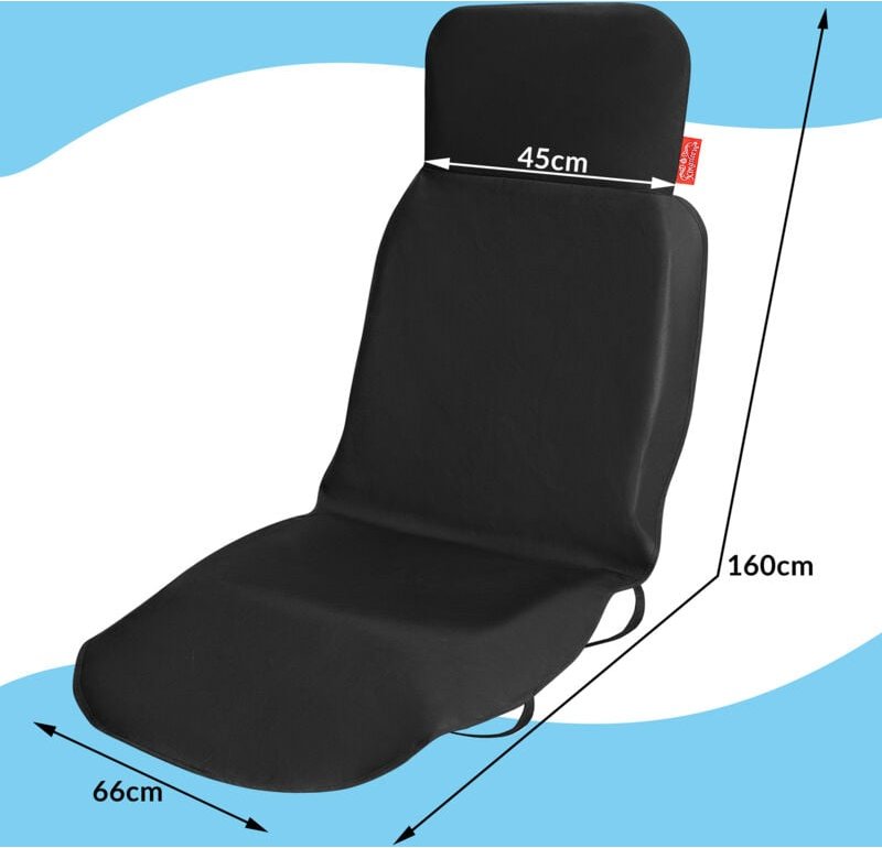 Thumbnail - Universal Sitzschoner für Autositze Wasserabweisend 600D Oxford Autositzschoner Autositzbezug Schonbezug Auto Vordersitz...