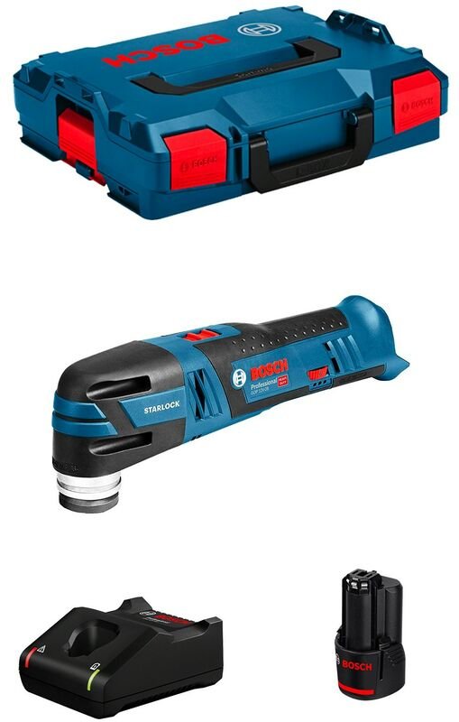 Thumbnail - Multi-Cutter BOSCH GOP 12V-28 (1 x 3,0 Ah + GAL12V-40 + L-Boxx 102)