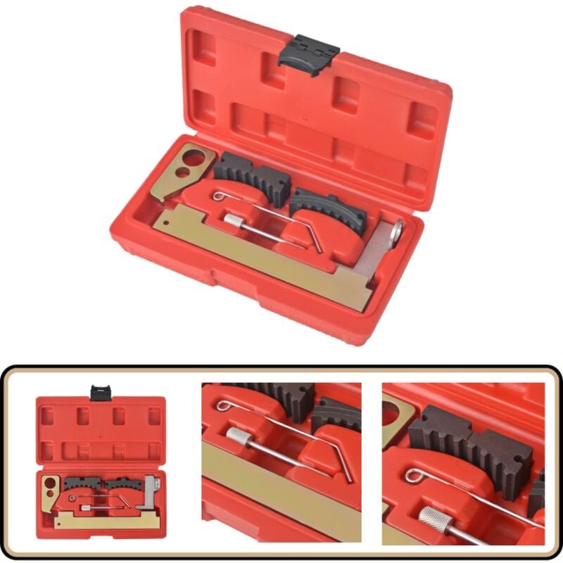 Vidaxl - Motoreinstellwerkzeug für Alfa Romeo Vauxhall Opel 1,6l & 1,8l - Motorenreparaturset - Autowerkstatt - Reparatu...