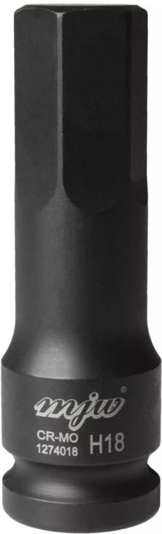 Thumbnail - MJW Schaft-Kraft-Stecknuss 1/2" lang HEX H18