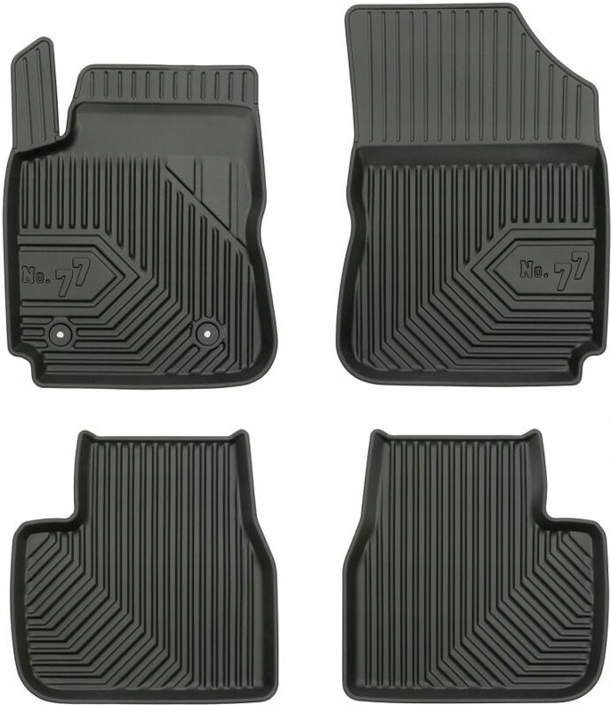 Citroen C4 Cactus 2014–2020 Gummimatten Tabletts 77