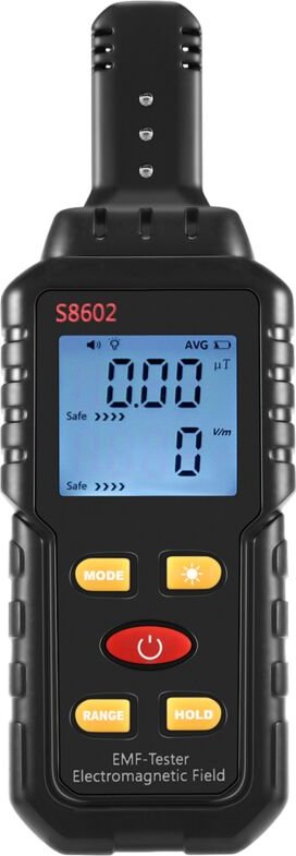 Tlily - 3-In-1 Strahlungsdosimeter ZäHler Geiger emf Meter Automatischer Alarm Echtzeitmessung Strahlungsdetektor Tester