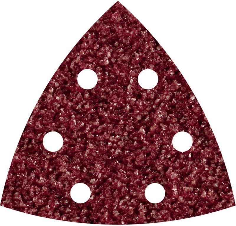 Haftschleifblätter K40 105 mm 5 Stück für Deltaschleifer - Wolfcraft