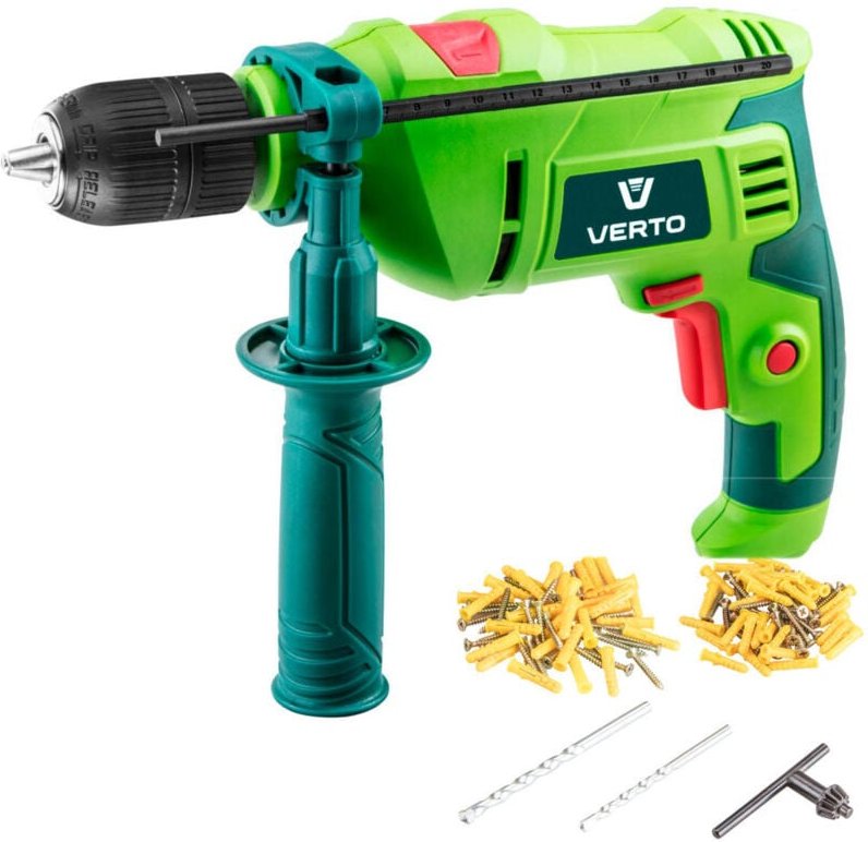 Schlagbohrmaschine 850W, 13 mm Schnellwechselfutter + Zubehör