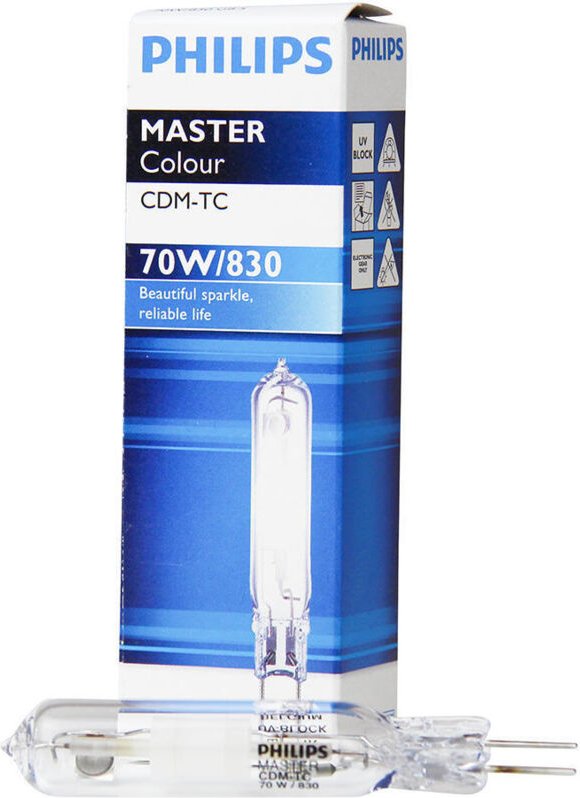 Philips Master Colour CDM-TC Entladungslampe 70W Sockel G8.5 3000K